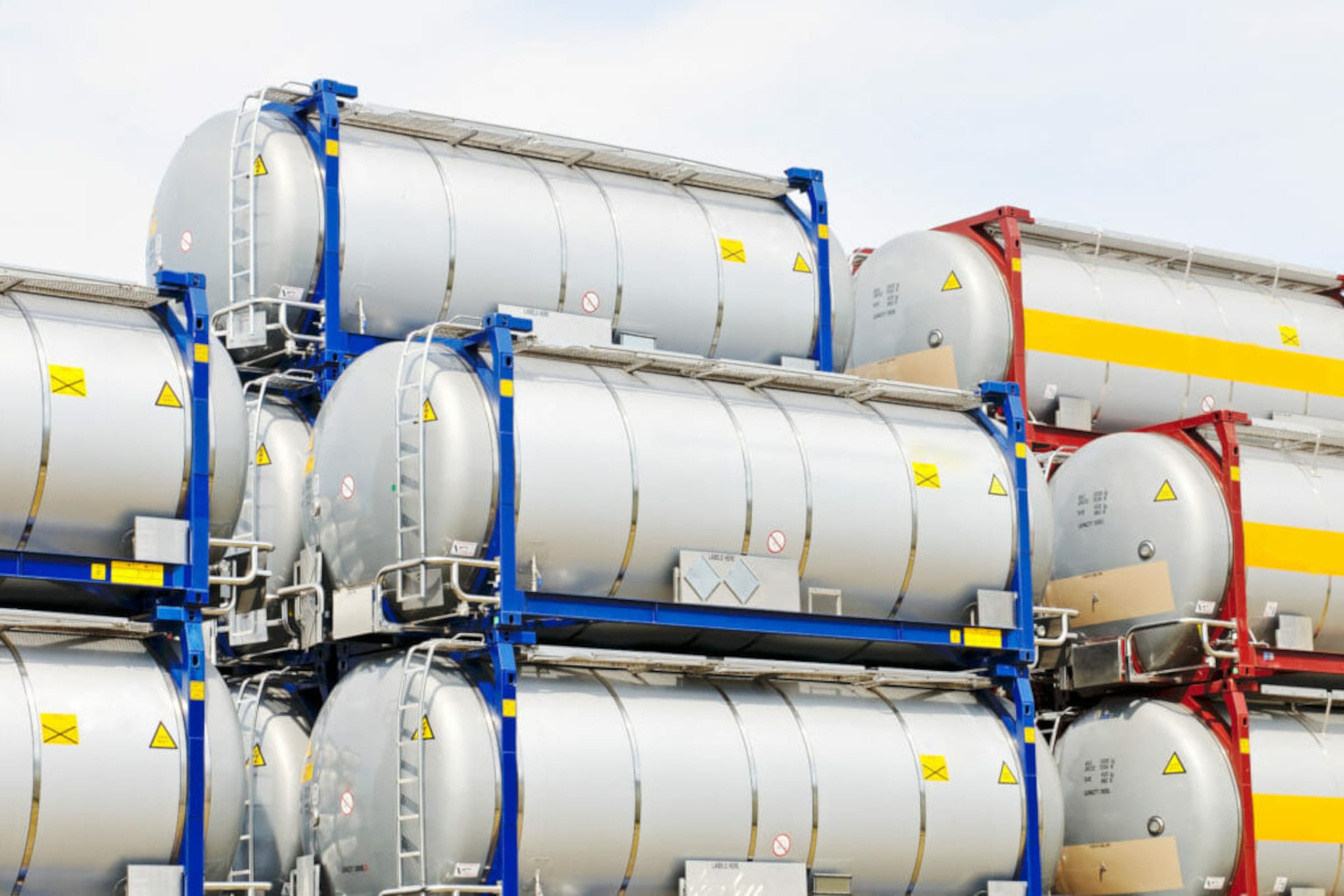 Tankcontainer zum Mieten für Gase